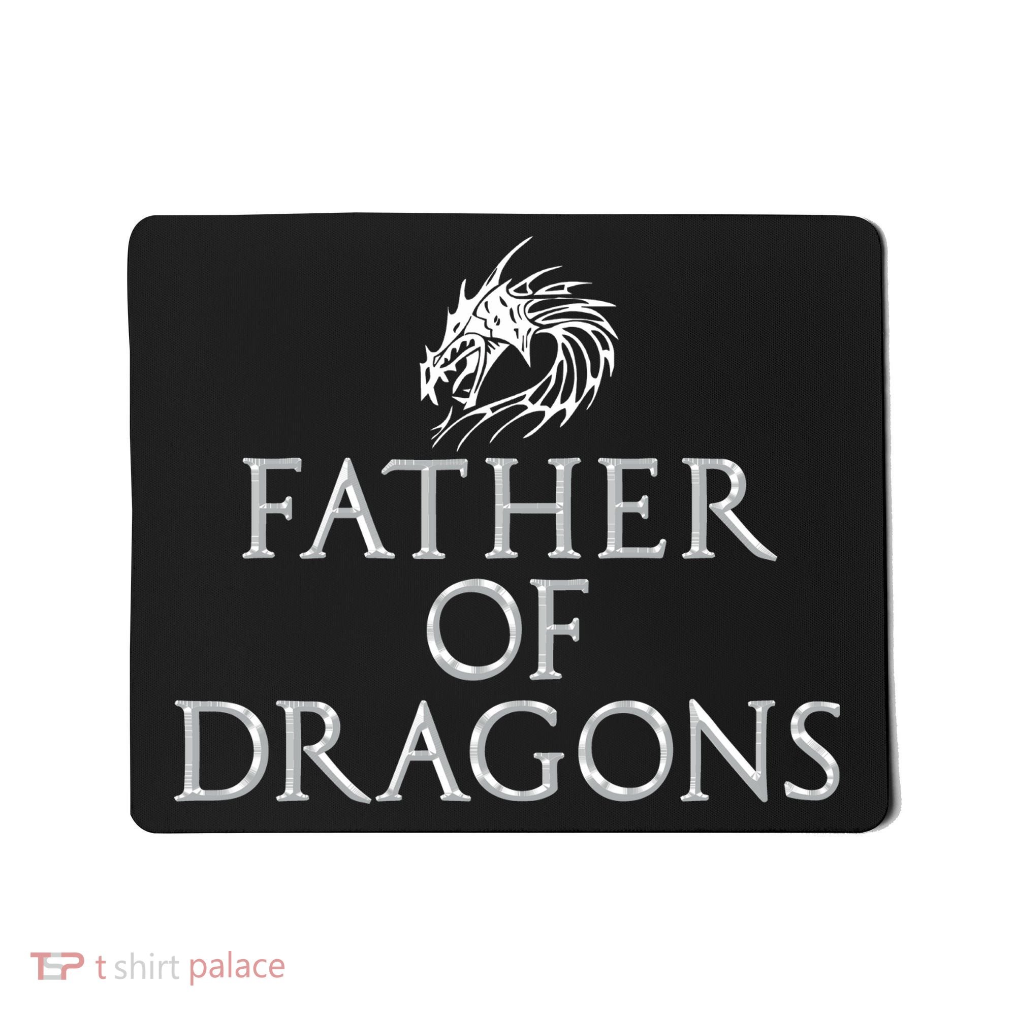 Father Of Dragons Funny Fathers Day Dad Gift Mousepad