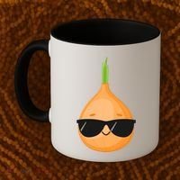 Funny Onion Dad Sunglasses Vegetable Fathers' Day Gardener Meaningful Gift Coffee Mug thumb 2