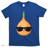 Funny Onion Dad Sunglasses Vegetable Fathers' Day Gardener Meaningful Gift T-Shirt thumb 0