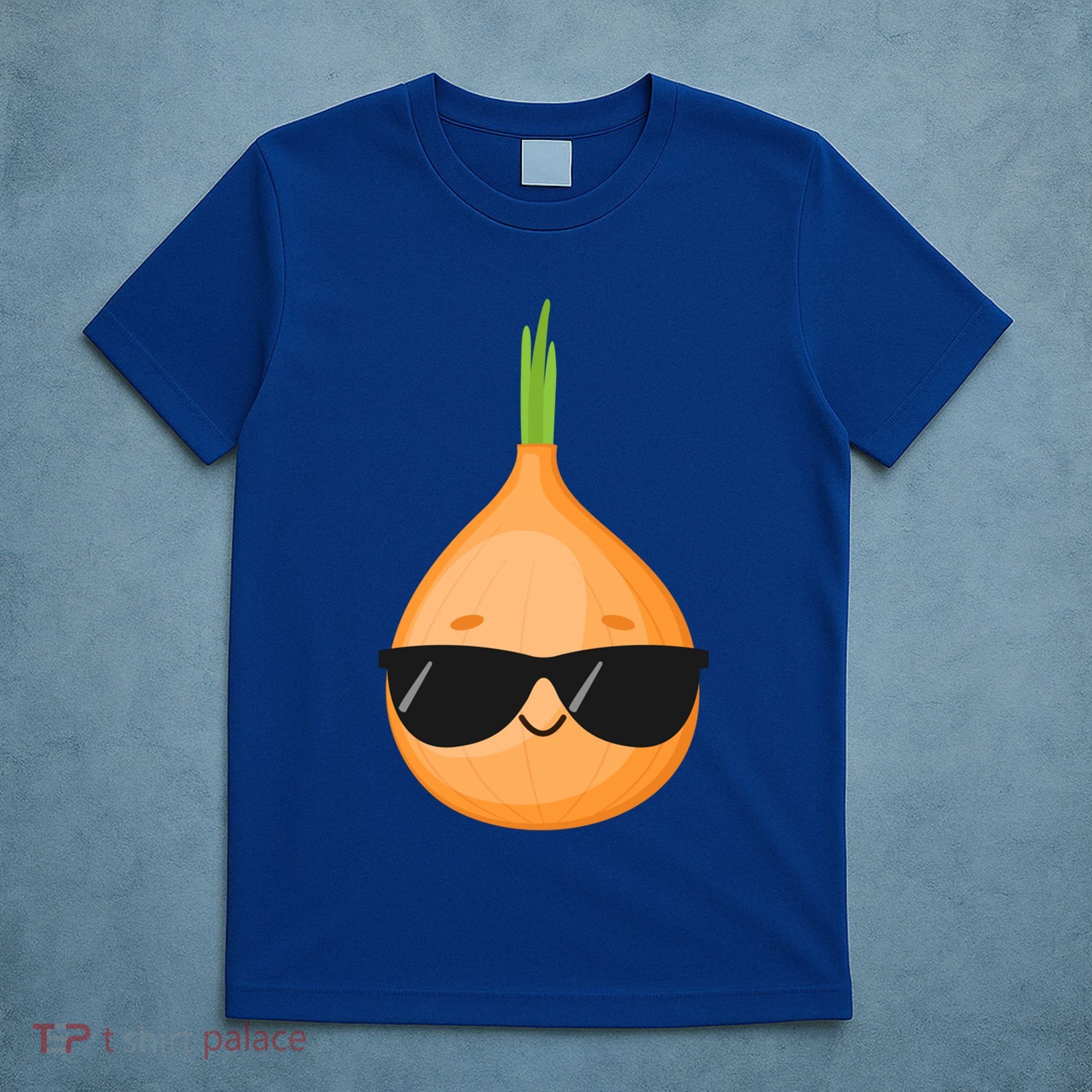 Funny Onion Dad Sunglasses Vegetable Fathers' Day Gardener Meaningful Gift T-Shirt