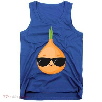 Funny Onion Dad Sunglasses Vegetable Fathers' Day Gardener Meaningful Gift Tank Top