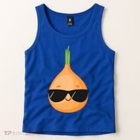 Funny Onion Dad Sunglasses Vegetable Fathers' Day Gardener Meaningful Gift Tank Top thumb 2