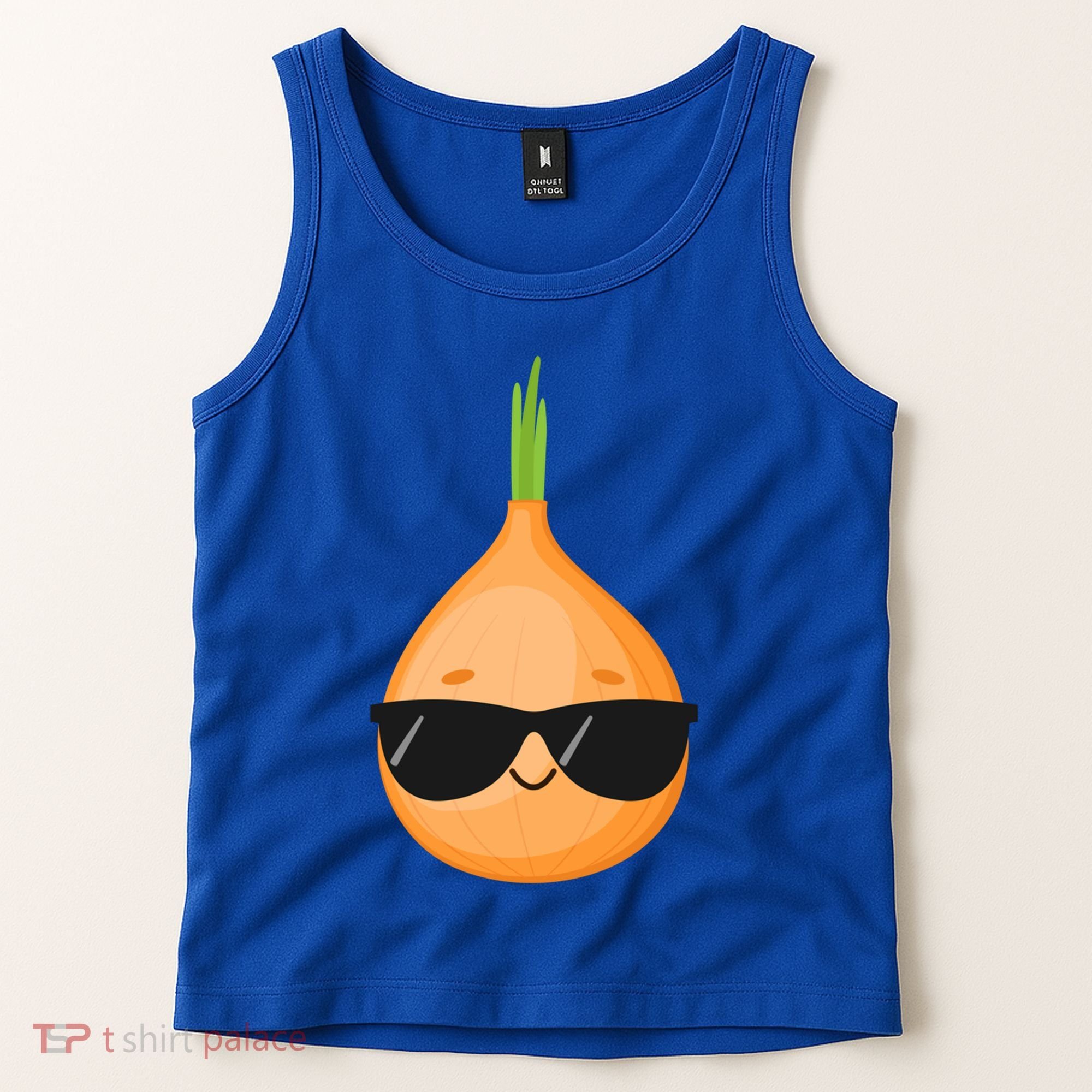 Funny Onion Dad Sunglasses Vegetable Fathers' Day Gardener Meaningful Gift Tank Top