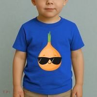Funny Onion Dad Sunglasses Vegetable Fathers' Day Gardener Meaningful Gift Toddler T-Shirt thumb 2