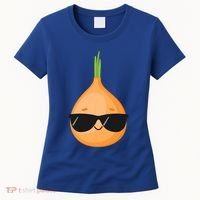 Funny Onion Dad Sunglasses Vegetable Fathers' Day Gardener Meaningful Gift Women's T-Shirt thumb 0