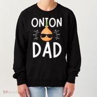 Funny Onion Dad Vegetable Fathers' Day Gardener Lover Gift Women's Sweatshirt thumb 0
