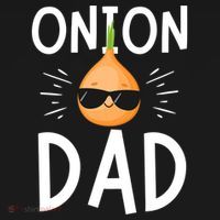 Funny Onion Dad Vegetable Fathers' Day Gardener Lover Gift Backpack thumb 2