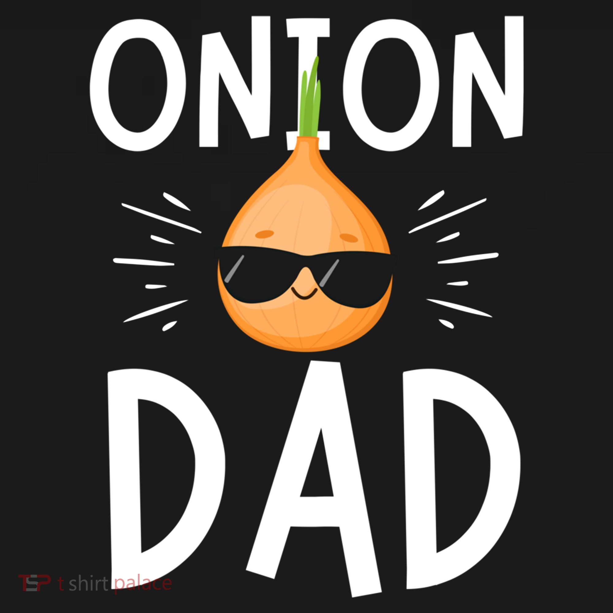 Funny Onion Dad Vegetable Fathers' Day Gardener Lover Gift Backpack