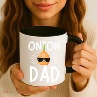 Funny Onion Dad Vegetable Fathers' Day Gardener Lover Gift Coffee Mug thumb 3