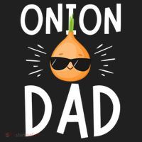 Funny Onion Dad Vegetable Fathers' Day Gardener Lover Gift Beanie thumb 2