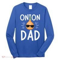 Funny Onion Dad Vegetable Fathers' Day Gardener Lover Gift Long Sleeve Shirt thumb 0
