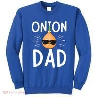 Funny Onion Dad Vegetable Fathers' Day Gardener Lover Gift Sweatshirt thumb 0