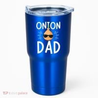 Funny Onion Dad Vegetable Fathers' Day Gardener Lover Gift Tumbler thumb 0