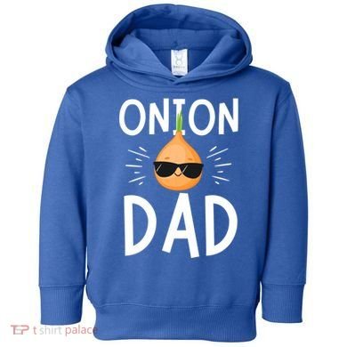 Funny Onion Dad Vegetable Fathers' Day Gardener Lover Gift Toddler Hoodie