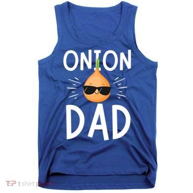 Funny Onion Dad Vegetable Fathers' Day Gardener Lover Gift Tank Top