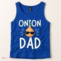 Funny Onion Dad Vegetable Fathers' Day Gardener Lover Gift Tank Top thumb 2