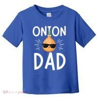Funny Onion Dad Vegetable Fathers' Day Gardener Lover Gift Toddler T-Shirt thumb 0