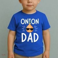 Funny Onion Dad Vegetable Fathers' Day Gardener Lover Gift Toddler T-Shirt thumb 2