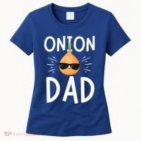 Funny Onion Dad Vegetable Fathers' Day Gardener Lover Gift Women's T-Shirt thumb 0