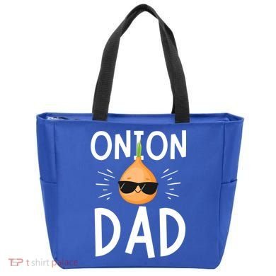 Funny Onion Dad Vegetable Fathers' Day Gardener Lover Gift Tote Bag