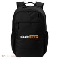 Funny Orgasm Donor Sexual Dirty Adult Humor Sarcastic Backpack thumb 0