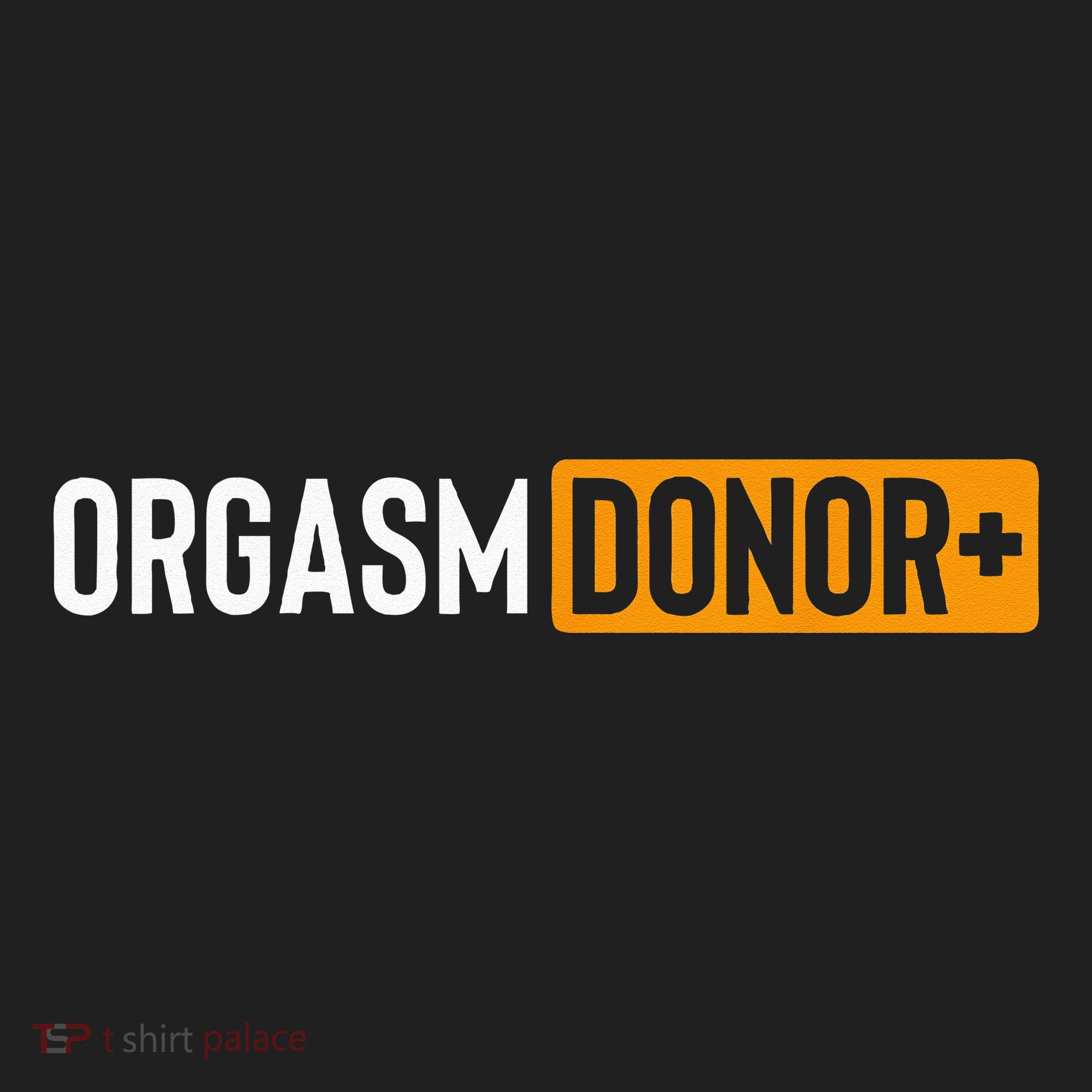 Funny Orgasm Donor Sexual Dirty Adult Humor Sarcastic Golf Towel