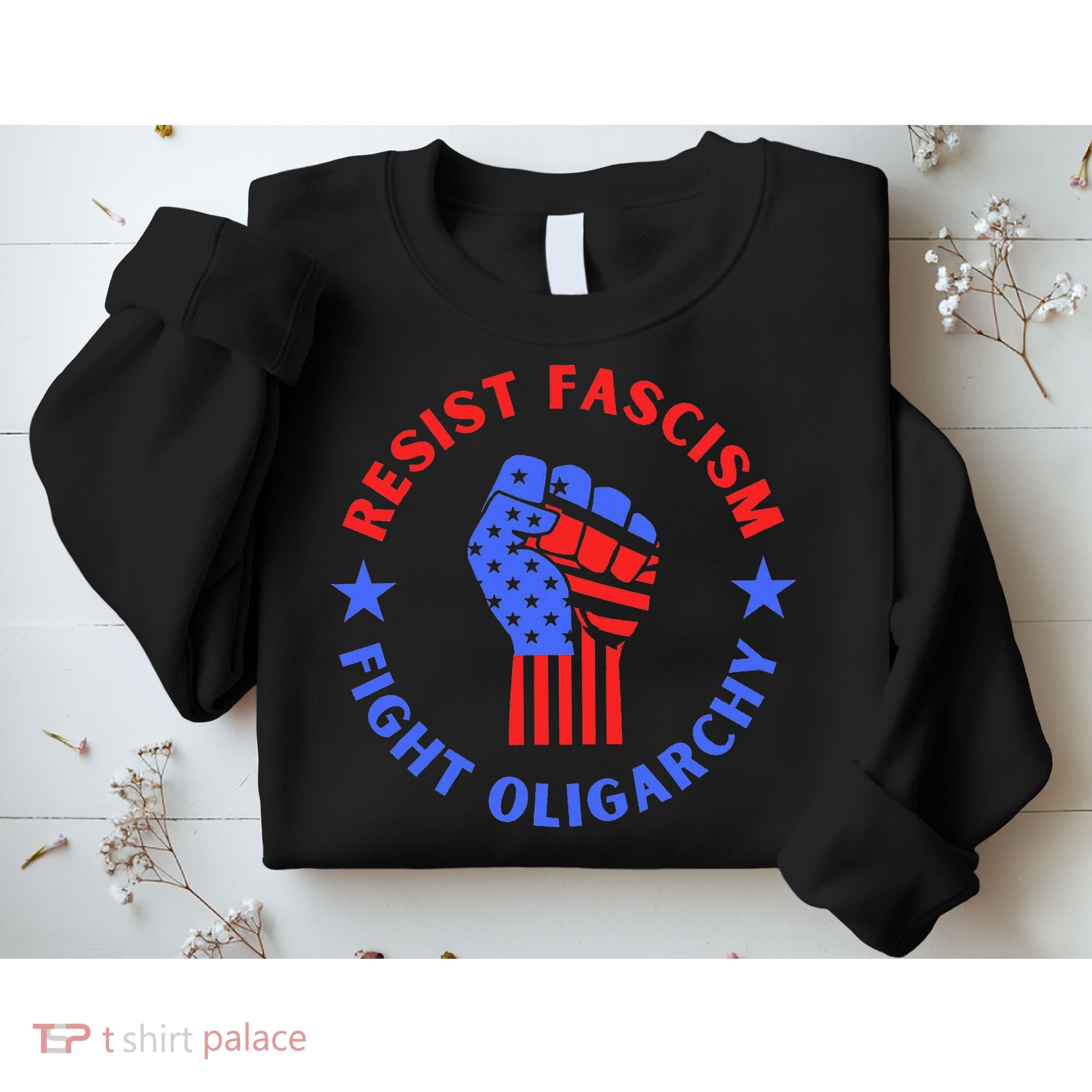 Fight Oligarchy Defend Democracy Sweatshirt