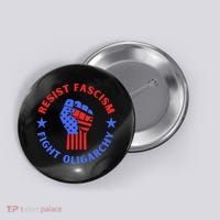Fight Oligarchy Defend Democracy Button thumb 0