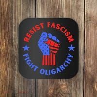 Fight Oligarchy Defend Democracy Coaster thumb 0
