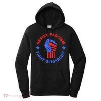 Fight Oligarchy Defend Democracy Women's Hoodie thumb 0