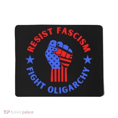 Fight Oligarchy Defend Democracy Mousepad
