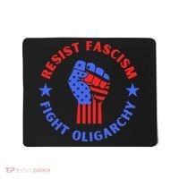 Fight Oligarchy Defend Democracy Mousepad thumb 0