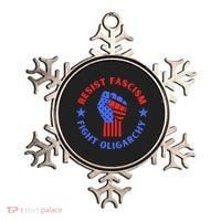 Fight Oligarchy Defend Democracy Ornament thumb 0