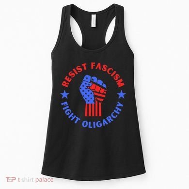 Fight Oligarchy Defend Democracy Women's Tank Top