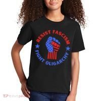 Fight Oligarchy Defend Democracy Kids T-Shirt thumb 2