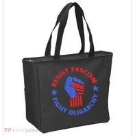 Fight Oligarchy Defend Democracy Tote Bag thumb 2