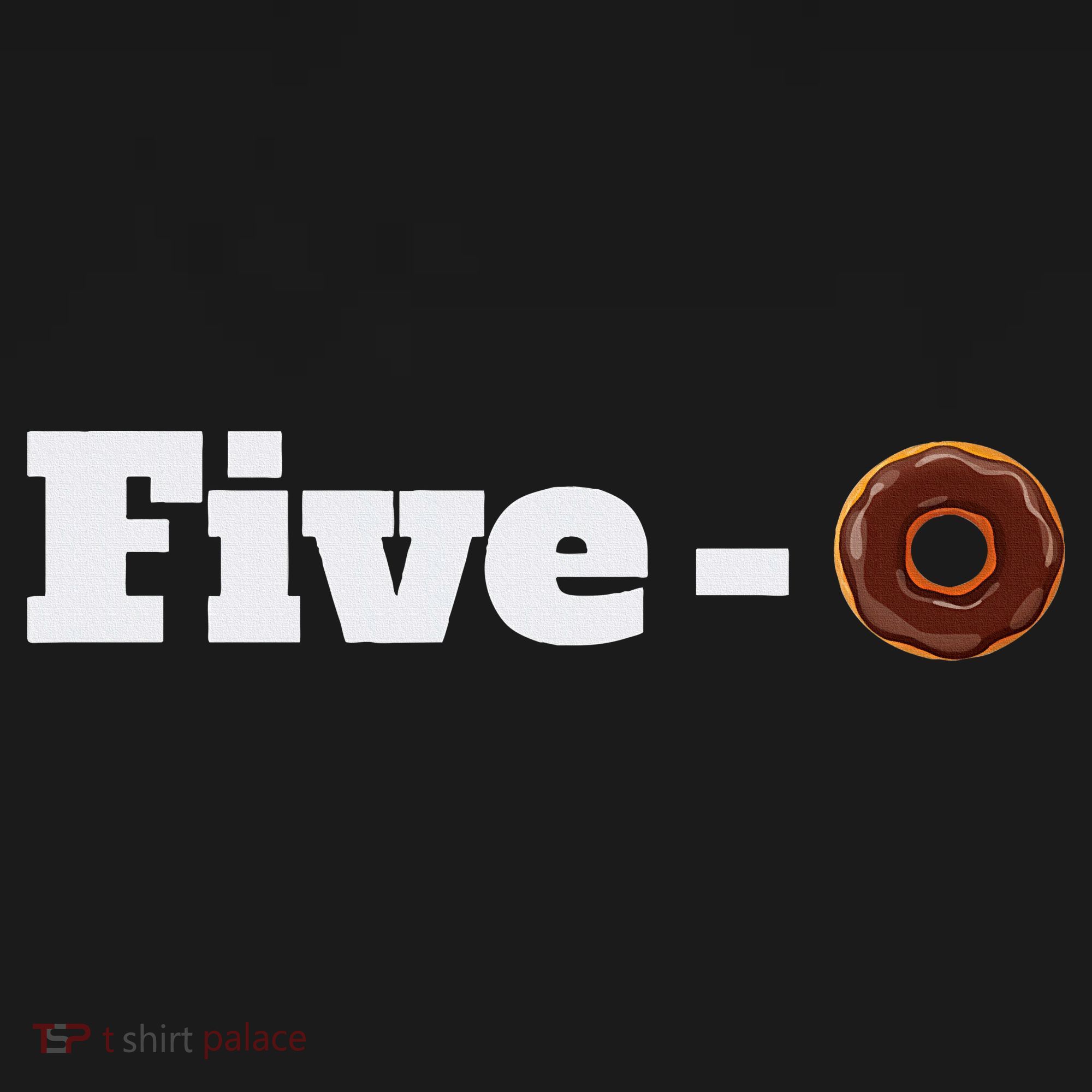 Five O Donut Funny Cop Sweatshirt