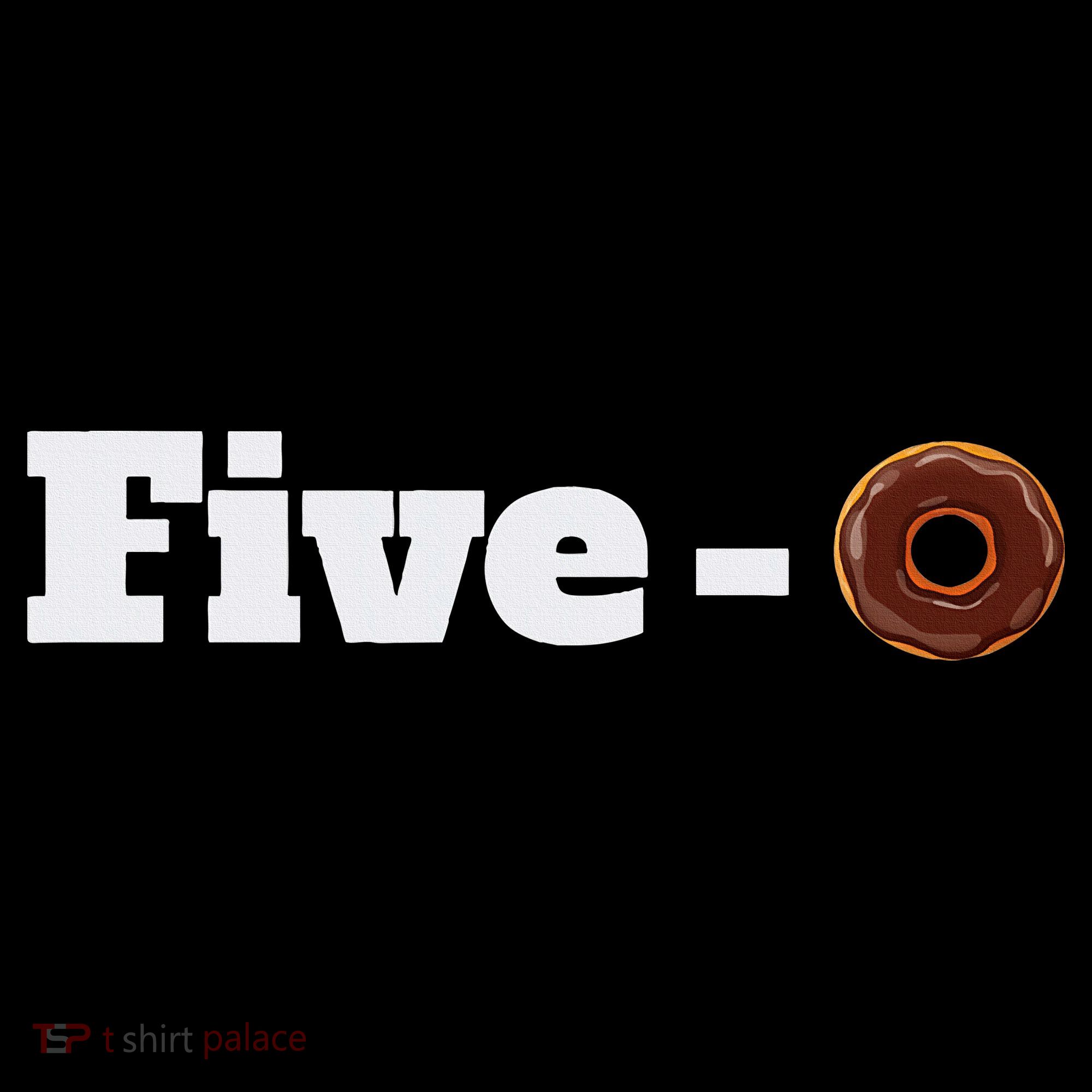 Five O Donut Funny Cop Women's Hoodie