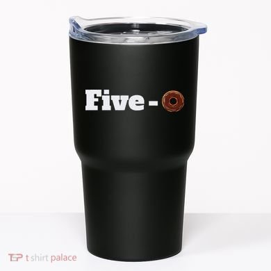 Five O Donut Funny Cop Tumbler