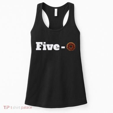 Five O Donut Funny Cop Women's Tank Top