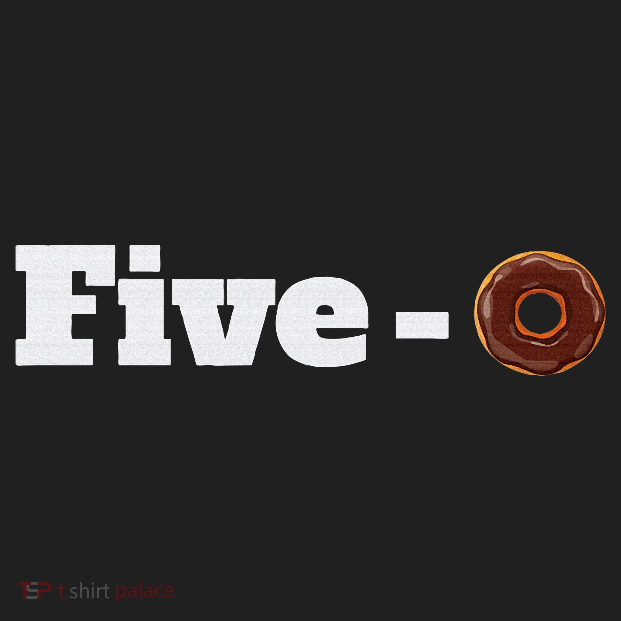 Five O Donut Funny Cop Hat