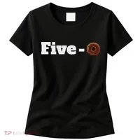 Five O Donut Funny Cop Women's T-Shirt thumb 0