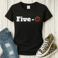 Five O Donut Funny Cop Women's T-Shirt thumb 3