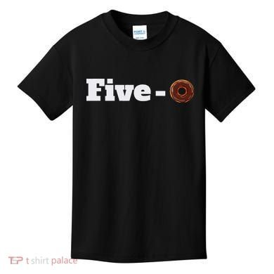 Five O Donut Funny Cop Kids T-Shirt