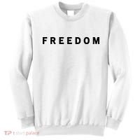 Freedom Offended Does't Mean Your Right Charlie Kirk Front & Back Sweatshirt thumb 0