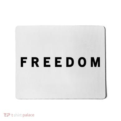 Freedom Offended Does't Mean Your Right Charlie Kirk Front & Back Mousepad