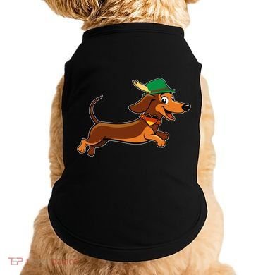 Funny Oktoberfest Dachshund Doggie Tank