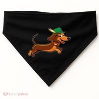 Funny Oktoberfest Dachshund USA-Made Doggie Bandana thumb 0