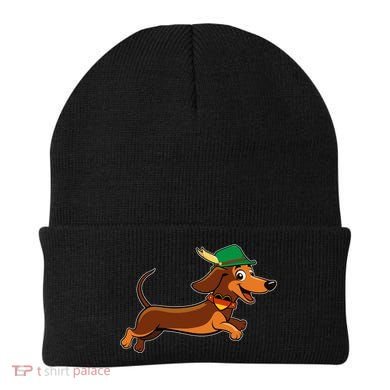 Funny Oktoberfest Dachshund Beanie