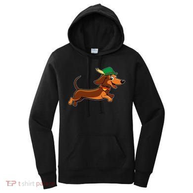 Funny Oktoberfest Dachshund Women's Hoodie